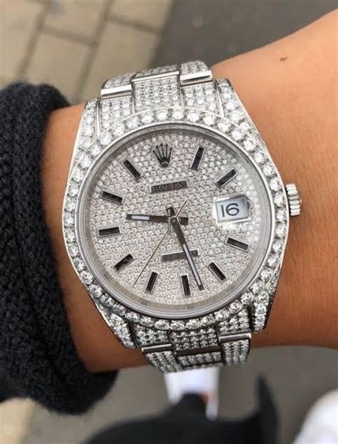 Wtc iced out diamond rolex datejust : r/DHgate 